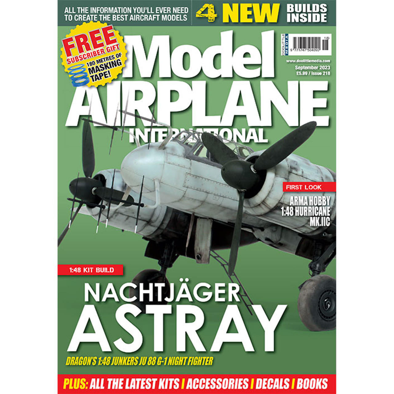 Doolittle Media Model Airplane Intl Issue 218 September 2023